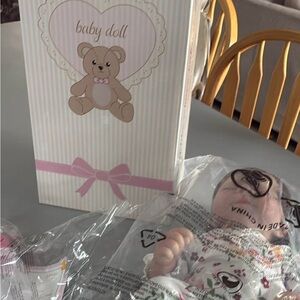Baby Doll in Floral Sleepwear with Gift Box